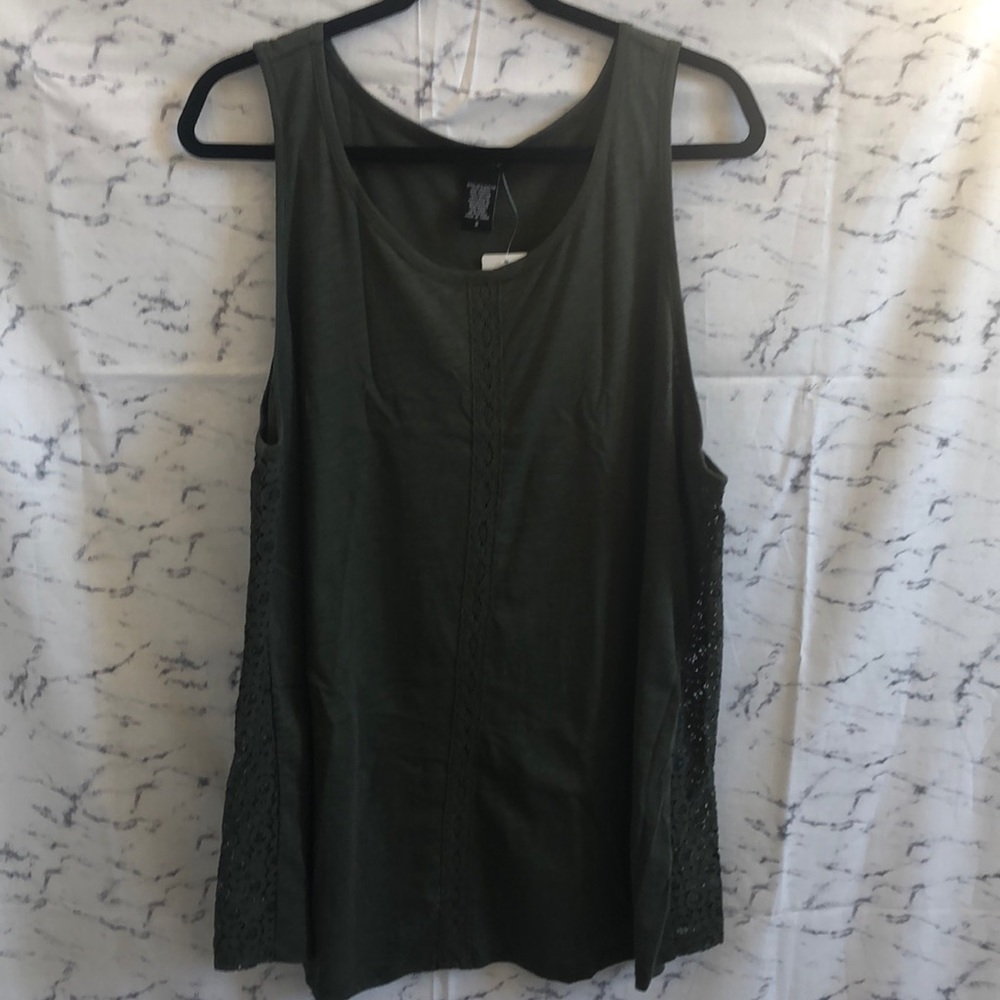 Olive green tank